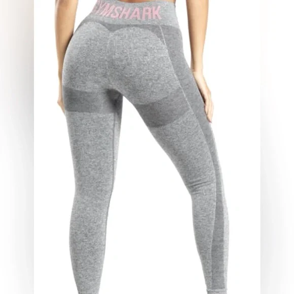 Gymshark Flex High Waisted Leggings, Grey, Size S - Picture 1 of 5